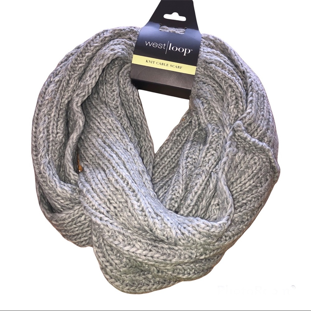 West Loop Knit Infinity Scarf Neck Warmer. 
New with tags